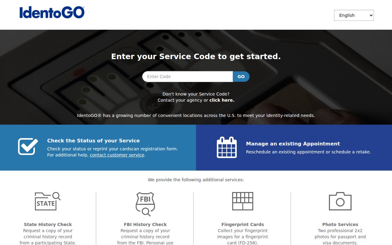 Reeves County arrest history FAST IdentoGO fingerprint scheduling gateway